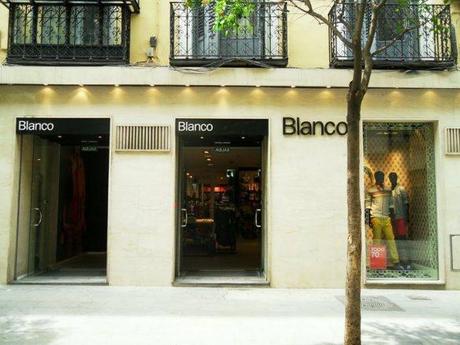 Shopping in Madrid -Blanco-