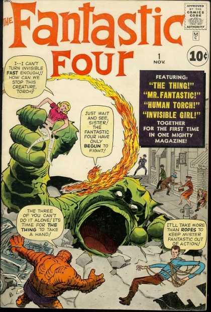 8 Agosto 1961: Fantastic Four n.1 esce nelle edicole…