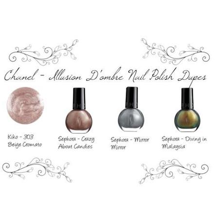 Chanel Nail Polish Dupes