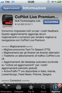 Navigatore CoPilot Live Premium Europa per iPhone si aggiorna