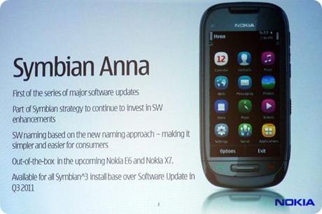 Nokia Symbian Anna su Nokia N8, Nokia E7, Nokia C7 e Nokia C6-01 : Video