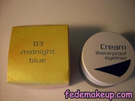 Cream Waterproof eyeliner 03 Midnight Blue di KIKO collezione Kaleidoscopic