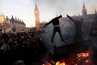London's burning!