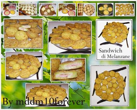 SANDWICH DI MELANZANE SANDWICH DI MELANZANE