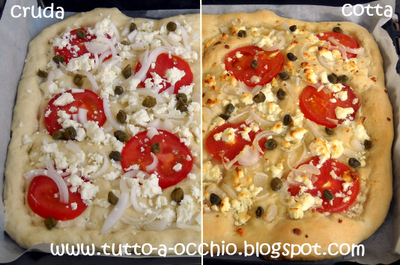 Ballando all'ufficio postale - Pizza bianca con feta