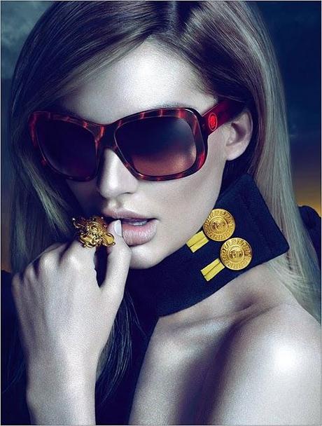 AD CAMPAIGN | Candice Swanepoel per Versace eyewear fall 2011
