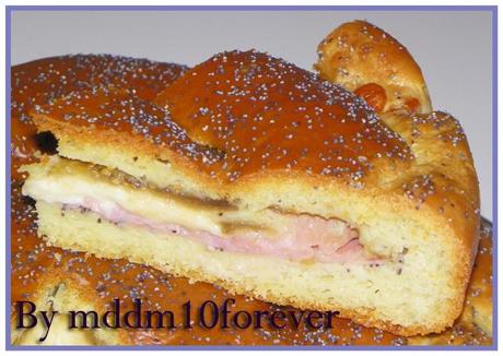 TORTA A IMPASTO MORBIDO CON MELANZANE E PROSCIUTTO TORTA A IMPASTO MORBIDO CON MELANZANE E PROSCIUTTO