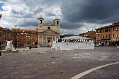 L’Aquila: 18 settembre 2009 a cinque mesi dal terremoto delle 3,32 del 6 aprile