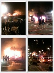Guerriglia a Tottenham, Londra in fiamme