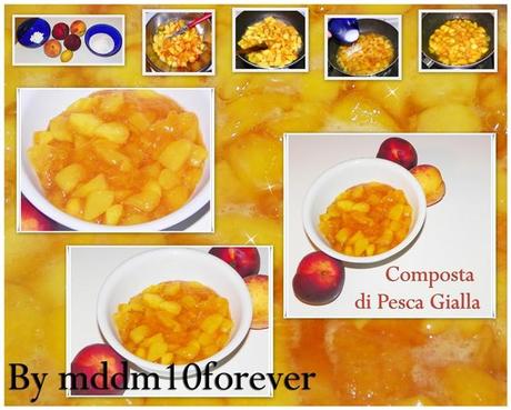 COMPOSTA DI PESCA GIALLA COMPOSTA DI PESCA GIALLA