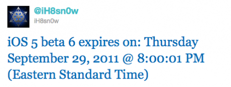 iOS 5 Beta 6 scade Giovedi 29 Settembre 2011 ios 5 beta allmobileworld 500x190 iOS 5 Beta 6 scade Giovedi 29 Settembre 2011