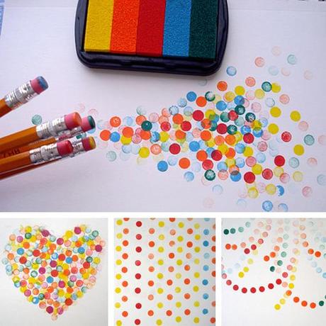 The Sunday craft project: Pencil stamps