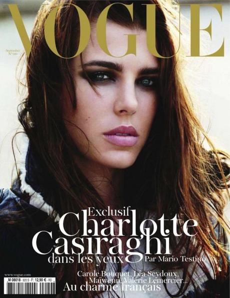 Vogue Paris, Charlotte Casiraghi principessa e cover girl [sept issue 2011]