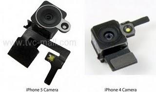 Mostrare foto di alcuni componenti del nuovo iPhone 5