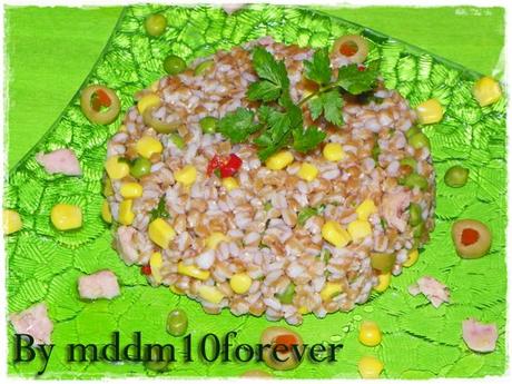 INSALATA DI FARRO COLORATA INSALATA DI FARRO COLORATA