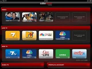 Guarda i contenuti TV in mobilità con Cubovision mobile vers 2.1.1