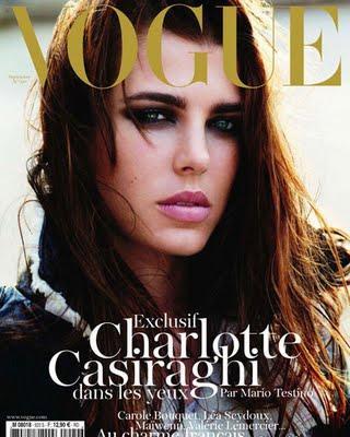 Charlotte Casiraghi su Vogue Paris Settembre 2011