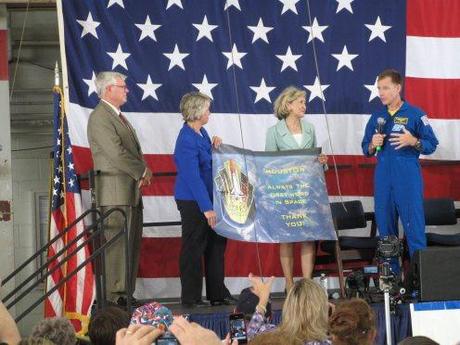 STS-135/Shuttle Atlantis Crew Welcome Home Ceremony