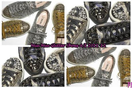 Miu Miu Glitter Shoes