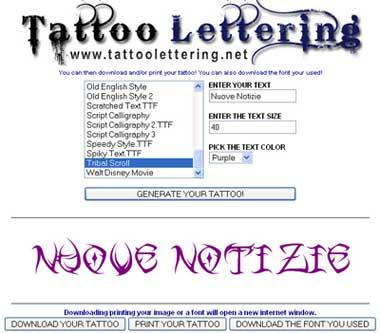 tattoolettering Tattoolettering: crea la scritta per il tuo tatuaggio