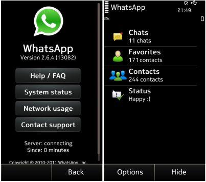 WhatsApp Messenger v2.6.33 WhatsApp Messenger v2.6.33