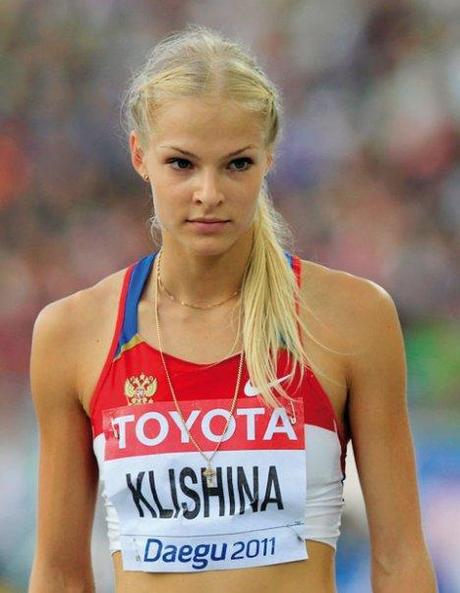 Dariya Klishina, stella sexy ai Mondiali di Daegu