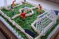 TORTA CAMPO DI CALCIO PER NICO