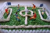 TORTA CAMPO DI CALCIO PER NICO