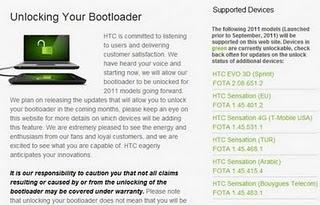 Il bootloader di HTC è stato reso sbloccabile anche nella versione europea del dispositivo