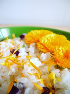 Risotto alla Calendula_flowers2eat Risotto alla Calendula_flowers2eat