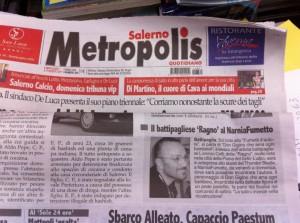 Sul quotidiano Metropolis si parla di ” Don Gigino “!!!