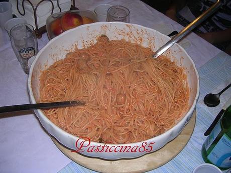 Una spaghettata colossale