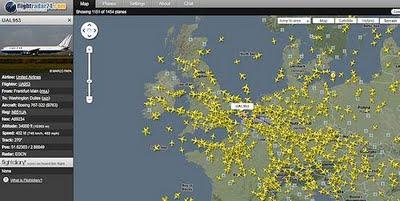 Tutti gli aerei in volo sui cieli del mondo in tempo reale? Eccoli qui!