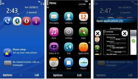 Temi / Themes MeeGo Maximo per smartphone Nokia Symbian^3