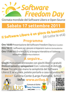 Software Freedom Day 2011 a Schio