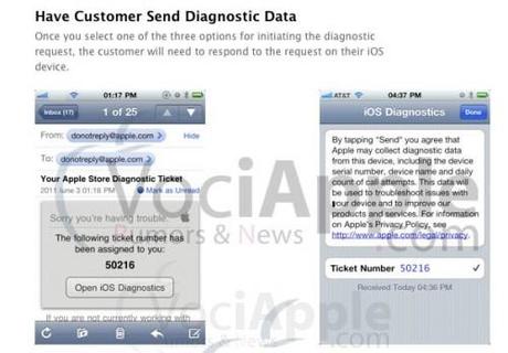 emaildiagnostica-vociapple immagini sistema di diagnostica Apple