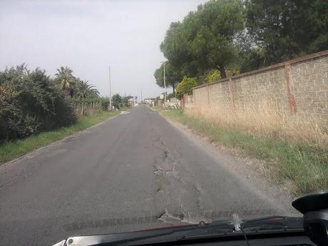 Crateri sulla strada di Fossignano