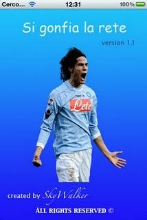 SI GONFIA LA RETE, l'app per i tifosi del Napoli calcio. SI GONFIA LA RETE, l'app per i tifosi del Napoli calcio.