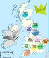 Mappa dei siti didattici britannici
