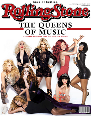 THE QUEENS OF MUSIC ON ROLLING STONE COVER