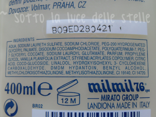 Review - Mil Mil: BabyMil shampoo effetto balsamo all'estratto naturale di vaniglia