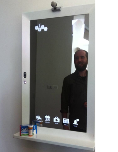 Il Kinect diventa uno specchio magico