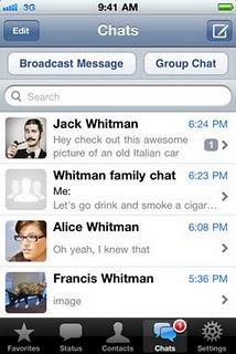 WhatsApp Messenger si aggiorna alla vers 2.6.5.