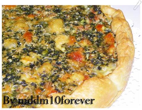 TORTA SALATA PROSCIUTTO E SPINACI TORTA SALATA PROSCIUTTO E SPINACI