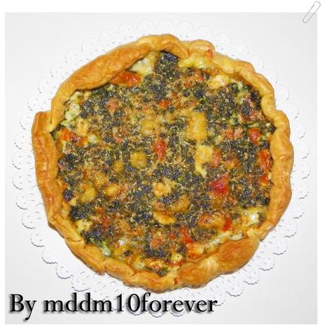 TORTA SALATA PROSCIUTTO E SPINACI TORTA SALATA PROSCIUTTO E SPINACI