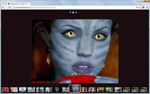 Slideshow for Facebook, Flickr, Google Images estensione Chrome
