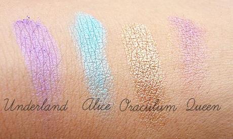 Alice In Wonderland Palette, UD (swatch + review)