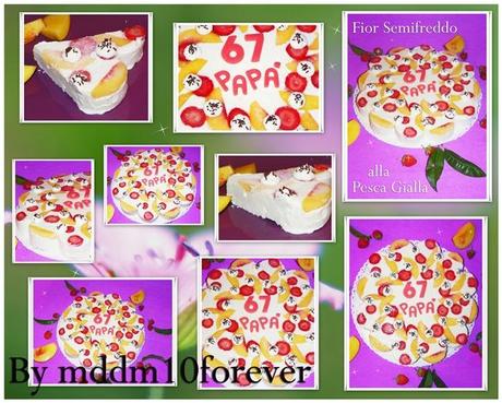 FIOR SEMIFREDDO ALLA PESCA GIALLA FIOR SEMIFREDDO ALLA PESCA GIALLA