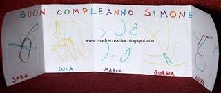 Idea regalo: il biglietto d'auguri che diventa festone