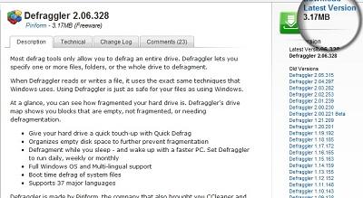 download005 Defraggler: il miglior Software gratuito per la deframmentazione di Windows